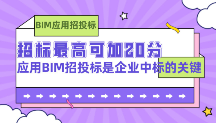 政策力推投標加分，BIM應用招投標的“硬條文”，不用BIM真不行了