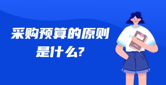 采購預(yù)算的原則是什么?