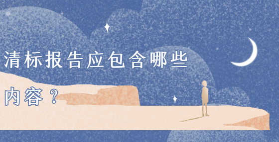 清標(biāo)報(bào)告應(yīng)包含哪些內(nèi)容？
