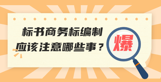 標(biāo)書商務(wù)標(biāo)編制應(yīng)該注意哪些事？