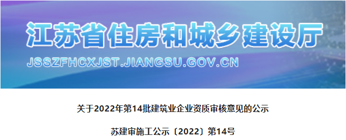 江蘇：330家建企申請(qǐng)資質(zhì)，超7成不通過！