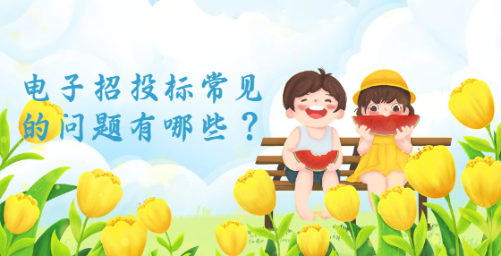 電子招投標(biāo)常見(jiàn)的問(wèn)題有哪些？
