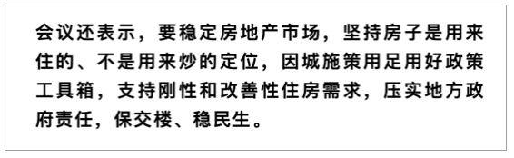 中央對地產(chǎn)的最新指示，來了！