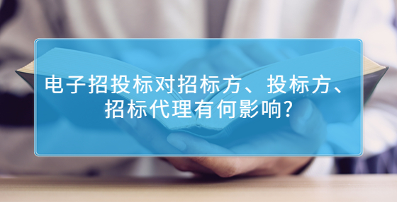 那么電子招投標(biāo)對招標(biāo)方、投標(biāo)方、招標(biāo)代理有何影響?