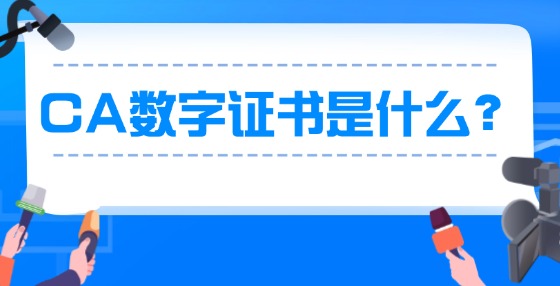 CA數(shù)字證書是什么？