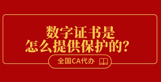 數(shù)字證書(shū)是怎么提供保護(hù)的？